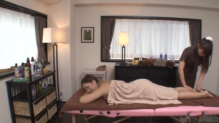 Yuna Harumoto and Maika's Lesbian Pleasure