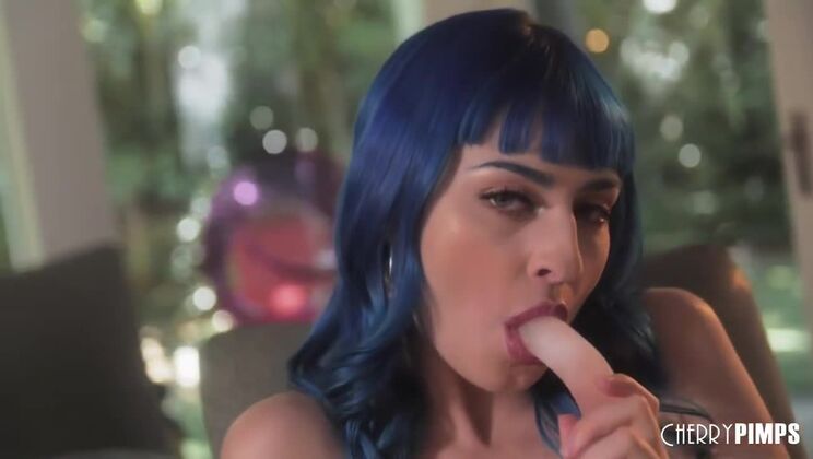 [WildOnCam] - Jewelz Blu - A Big Ass and a Toy, Just for You - Jewelz Blu