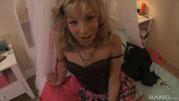 [BANG.com] - Chastity Lynn Gets Her Face Covered with Cum in POV - Chastity Lynn