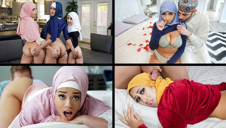 [TeamSkeetSelects] - Unbridled Hijab Sex - Aaliyah Hadid - Ella Knox - Penelope Woods - Willow Ryder