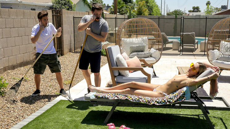 [TeacherFucksTeens] - Blonde Bombshell with Big Tits and Big Ass - Adira Allure