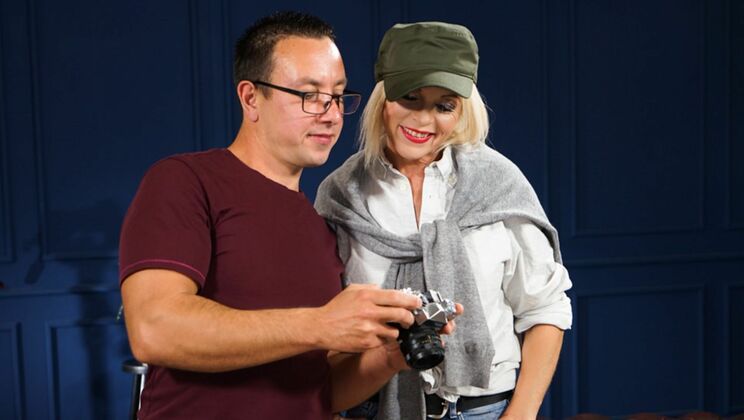 [LustyGrandmas] - Franny's Big Tits Get Cumshot - Rob - Franny