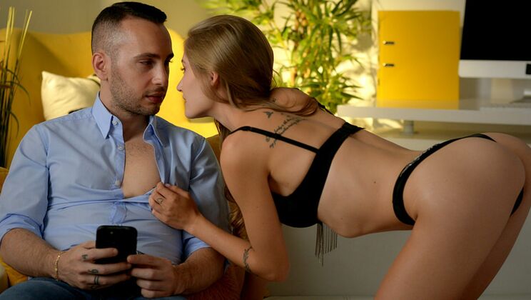 Small Tits, Beautiful Ass, and Blowjob