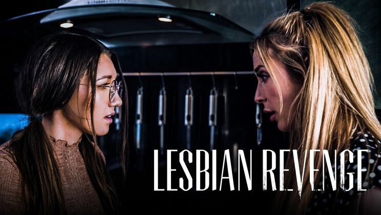 Maya Woulfe and Aiden Ashley in a Cheating Lesbian Scene