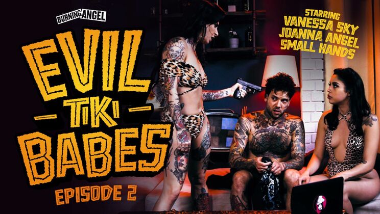 [BurningAngel] - Tattooed Temptresses: Vanessa Sky and More - Vanessa Sky - Small Hands - Joanna Angel