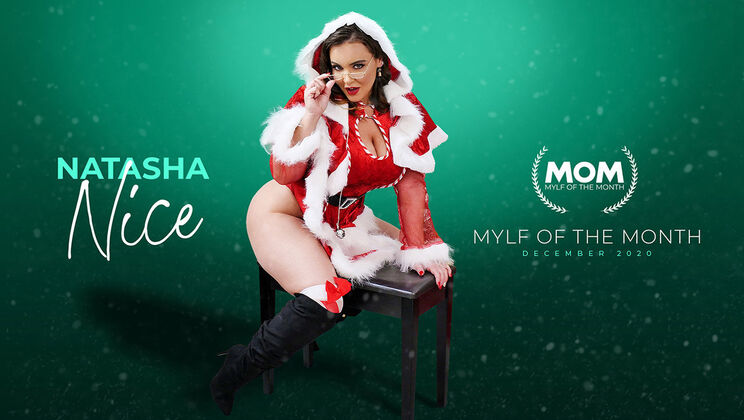 [MYLF] - Natasha Nice as Mrs. Claus Fucks Hard on Xmas