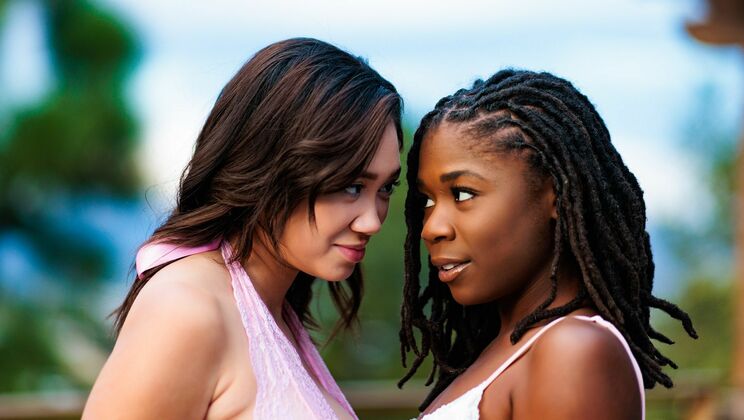 [Girlsway] - Rimming and 69 at the Wedding - Hazel Grace - Madi Laine