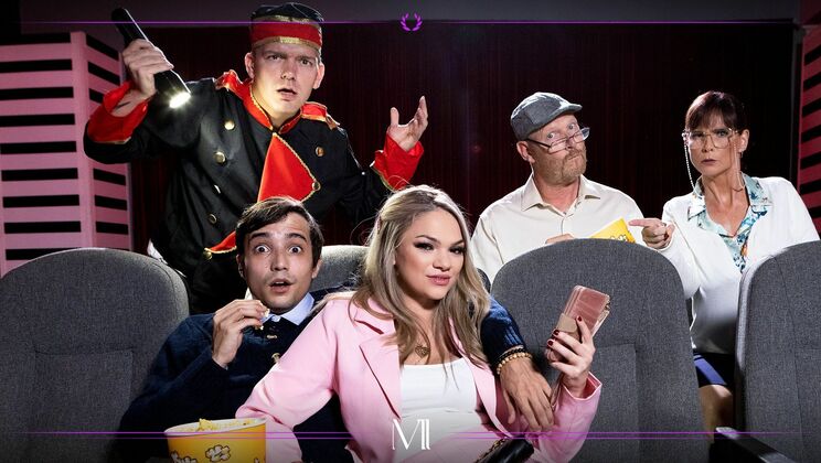 [ModernDaySins] - Hot Blonde with Natural Tits Sucks and Fucks in Public - Ricky Spanish - Athena Faris