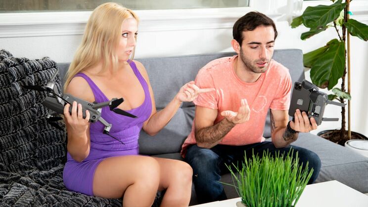 Big Tits and Blowjob with Christie Stevens