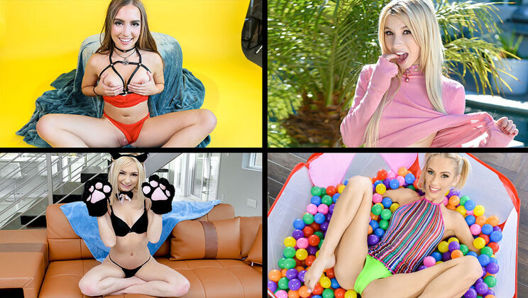 [TeamSkeetSelects] - The Beautiful and Adorable - Kenzie Reeves - Aria Carson - Bailey Base - Kimmy Kimm