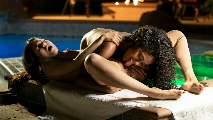 [Babes.com] - Outdoor Lesbian Dip - Shyla Jennings - Scarlit Scandal