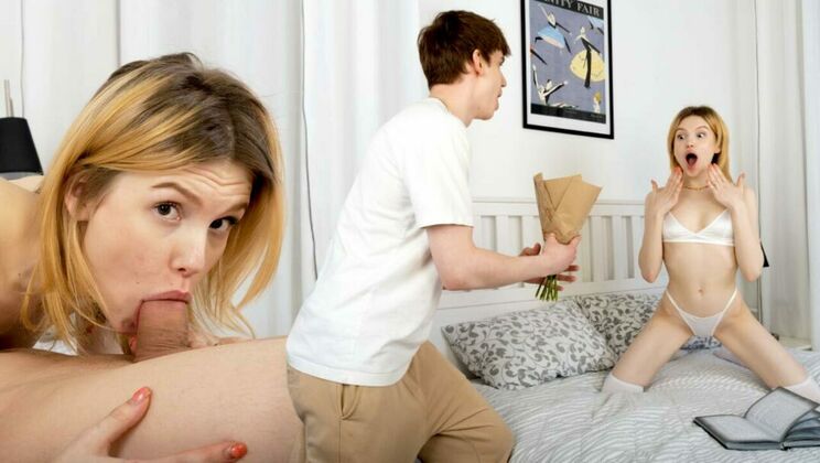 [ClubSweethearts] - Milka Tight in intense BJ and cumshot - Milka Tight - Christafeer Robien