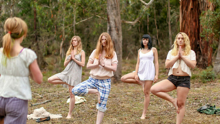 [SouthernSins] - Yoga with Beautiful Hairy Girls Outdoor - Laney - Kim Cums - Jane - Chloe B - Marina Lee