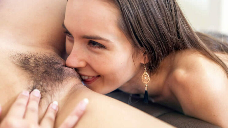 [SouthernSins] - Asian Lesbians with Big Tits Enjoy Hairy Pussies - Jade Kush - Charlotte Star