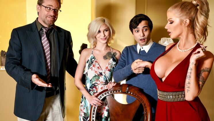 [Brazzers] - Face Sitting and Footplay Fun