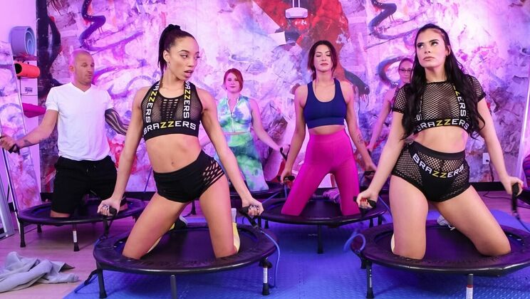 [Brazzers] - Black Cock Fucks Brunettes - Big Tits & Small Tits - Violet Starr - Scott Nails - Alexis Tae