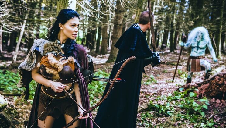 Gonzo Sex with Aletta Ocean and Marc Rose - Outdoor XXX