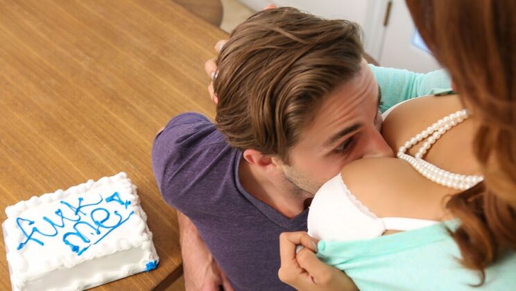 Redhead Mom Isis Love Takes Big Cock