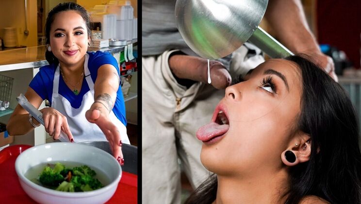 [LookAtHerNow] - Deepthroat Action with Steve