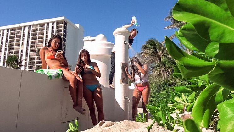 Wet and Wild Shower Prank with Nola Blu