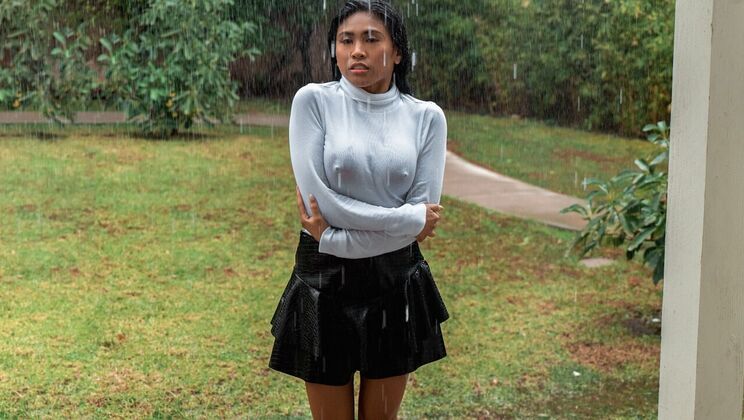 Asian Babe Ember Snow Gets Doggystyle