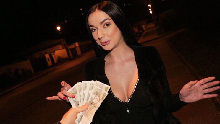 [PublicAgent] - Black Lingerie Sex with Big Tits Babe - Erik Everhard - Lady Gang