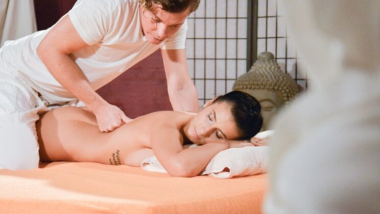 Sensual Massage for Sexy Romanian Babe