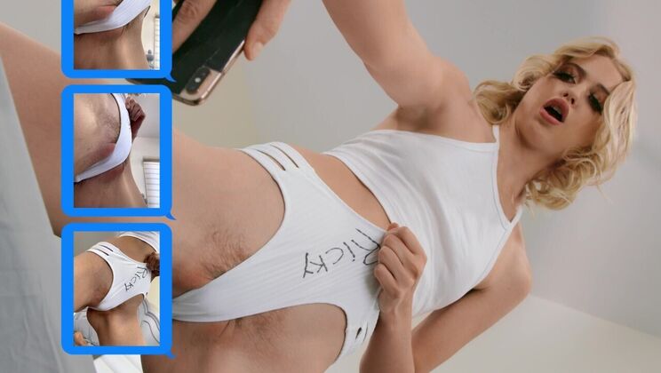 Chloe Cherry Masturbates With Ricky's Cock