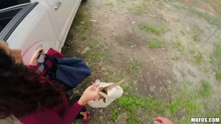 [StrandedTeens] - Outdoor Spanking & POV: Athletic Latina Takes Rough Doggystyle Pounding - Sean Lawless - Gabriela Lopez