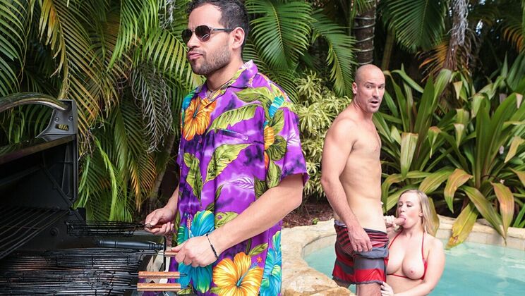 Blonde Babe Gets Dicked In The Deep End