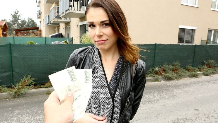 Public Car Sex: Doggystyle Creampie for Pussy