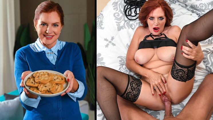 [LookAtHerNow] - Grandma's Big Natural Tits Bounce