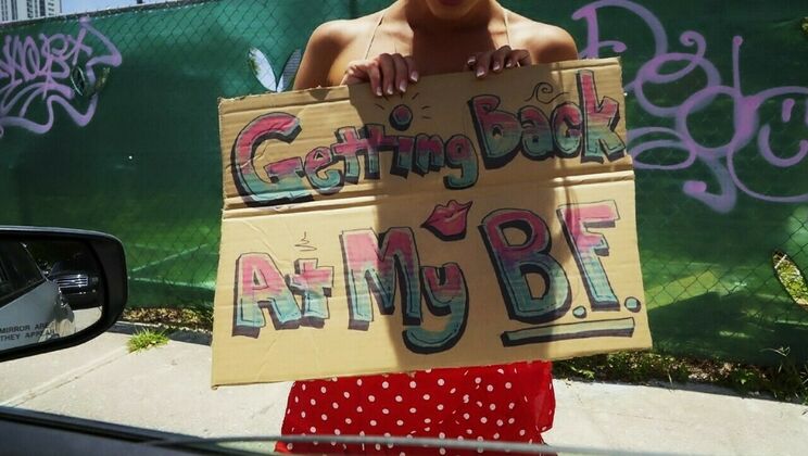 [StrandedTeens] - Spanking a Hitchhiker - Brick Danger - Emma Hix