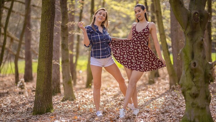 [Lesbea] -  Latina Beauty Andreina DeLuxe Gets Her Tits Licked  - Andreina DeLuxe - Josephine Jackson