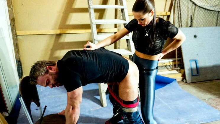 [Submissed] - Barbara's Strap-on Anal Adventure - Barbara