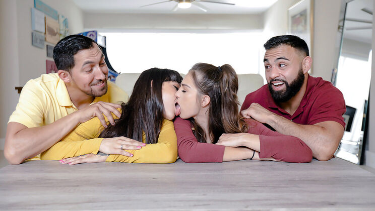 [DaughterSwap] - Father Daughter Taboo: A Foursome - Derrick Ferrari - Juan Largo - Sofie Reyez - Kitty Carrera