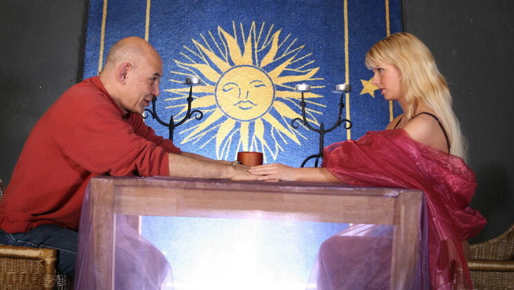 [Oldje] - Blowjob and Doggystyle with Blonde Teen - Tina - Wong