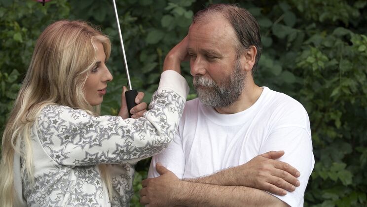 [Oldje] - Handjob and Blowjob in the Bathroom with Aneta - Sherman - Aneta