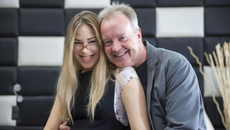 [Oldje] - Selvaggia Gets a Facial after Deepthroat Blowjob - Selvaggia - Boris