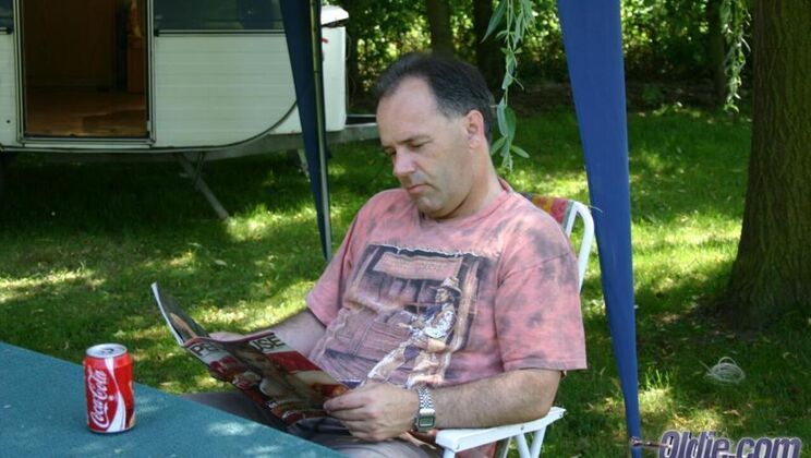 [Oldje] - Outdoor Sex and Ball Licking with Erick and Maddie - Erick - Maddie