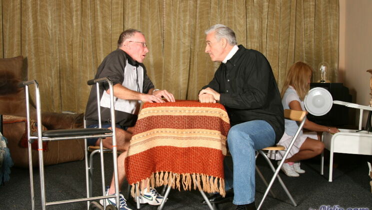 [Oldje] - Hairy Pussy Nurse Gets Fucked by Old Guy - John - Nikky Thorne