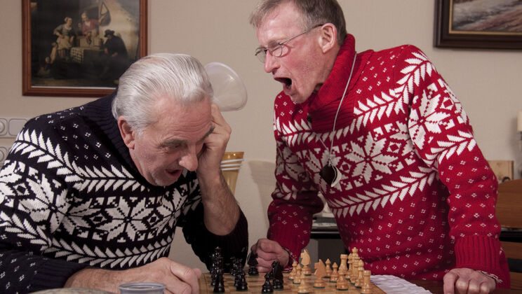 [Oldje] - Nurse Sucks and Gets Fucked by Two Old Men - John - Cherry Kiss - David