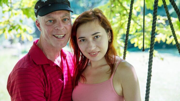 [Oldje] - Angie Elif Gives Jerome a Naughty Walk - Angie Elif - Jerome