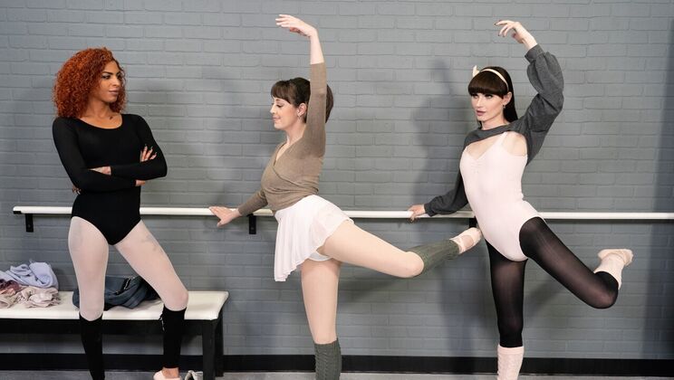 [TransAngels] - Ass Licking and Piercing Play - Natalie Mars - Jenna Noelle - Rubi Maxim