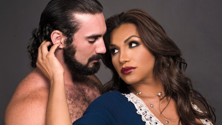 [TransSensual] - TS Brunette Bombshell Jessy Dubai in Anal Action - Jessy Dubai - Jaxton Wheeler