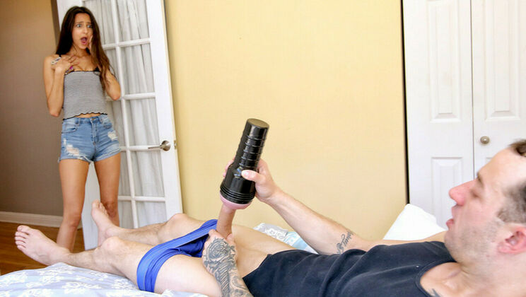 Steamy Sister Seduces Brother's Big Dick