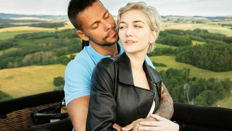 [SexArt] - Blonde and Shaved Pussy Licking Action - Angelo Godshack - Skye Blue