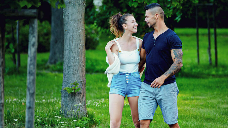 Tattooed Emylia Argan in Doggystyle Sex