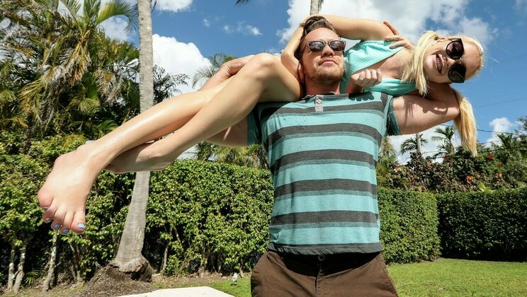 [Don'tBreakMe] - Teen Blonde with Piercing Takes Huge Cock - Anastasia Knight - Kyle Mason