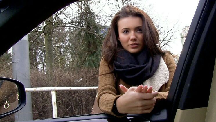 [StrandedTeens] - Beautiful Girl with Big Butt Rides Free - Vanessa Decker